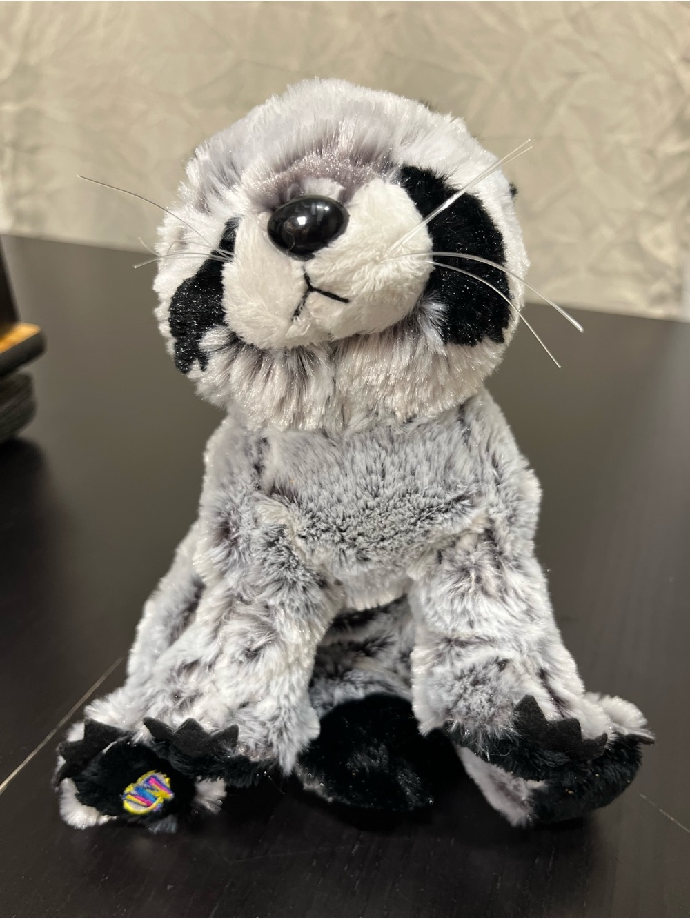 GANZ Webkinz Raccoon Plush Toy Retired HM143 Collectible 2005